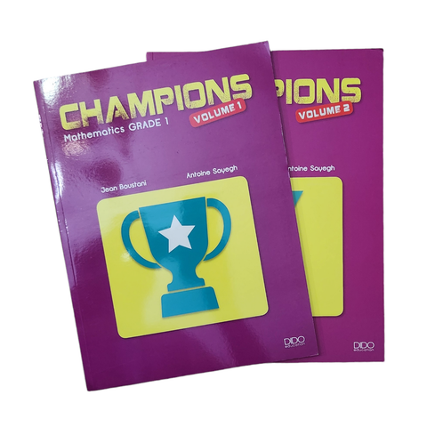 Champions Mathematics - Volume 1&2 - Grade 1