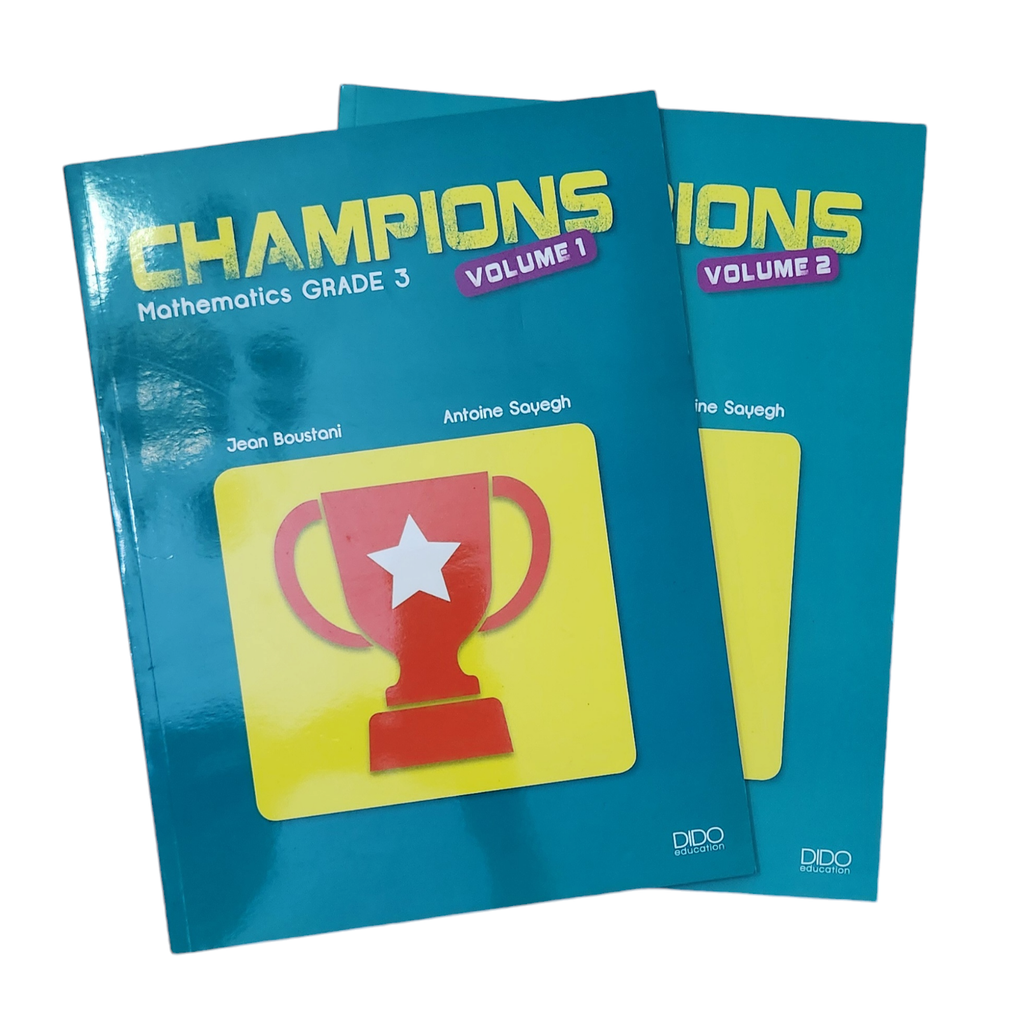 Champions Mathematics - Volume 1&2 - Grade 3