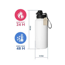 Everich Double Walled Vacuum Insulated Bottle - White